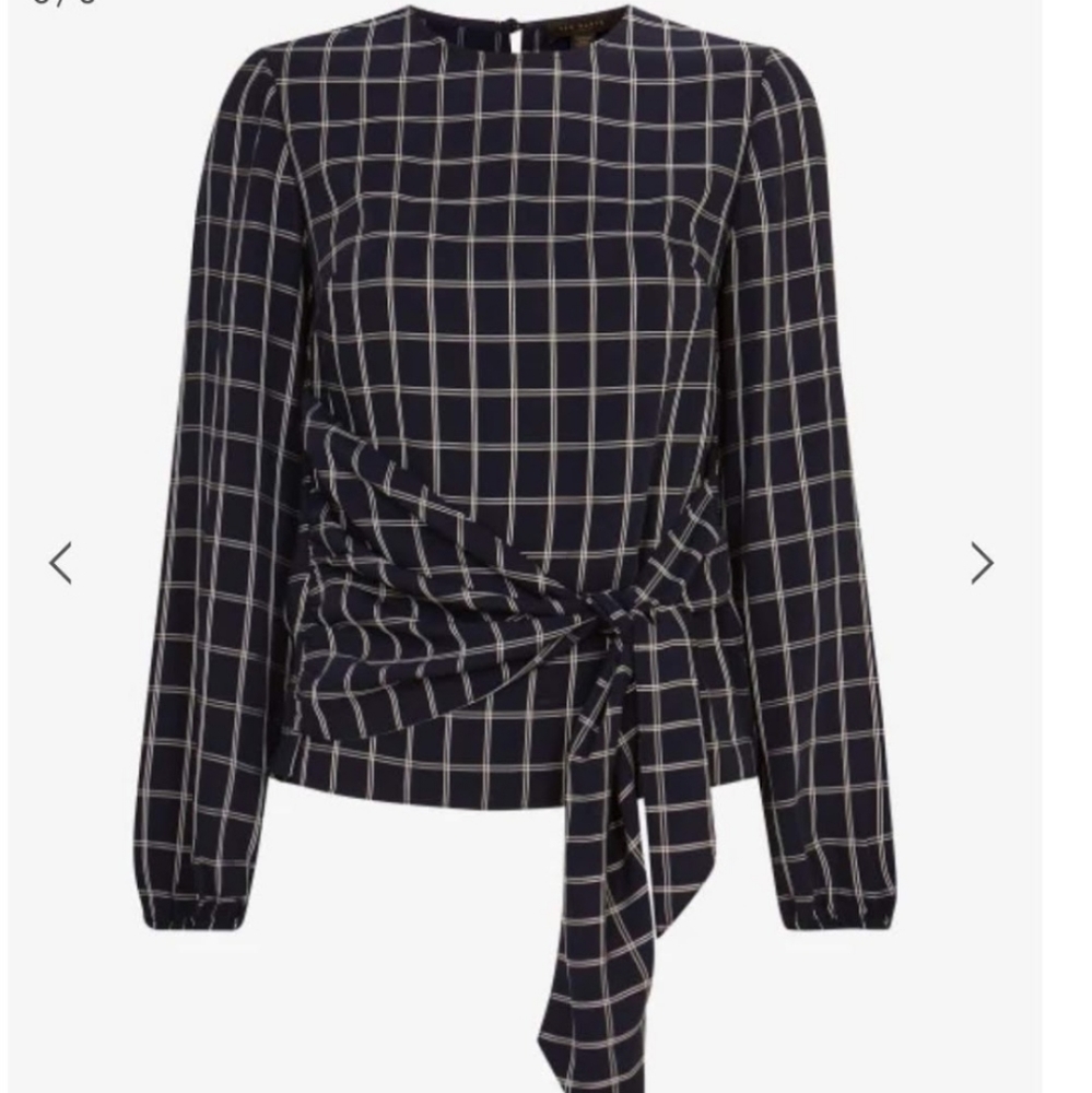 Ted Baker wrap blouse